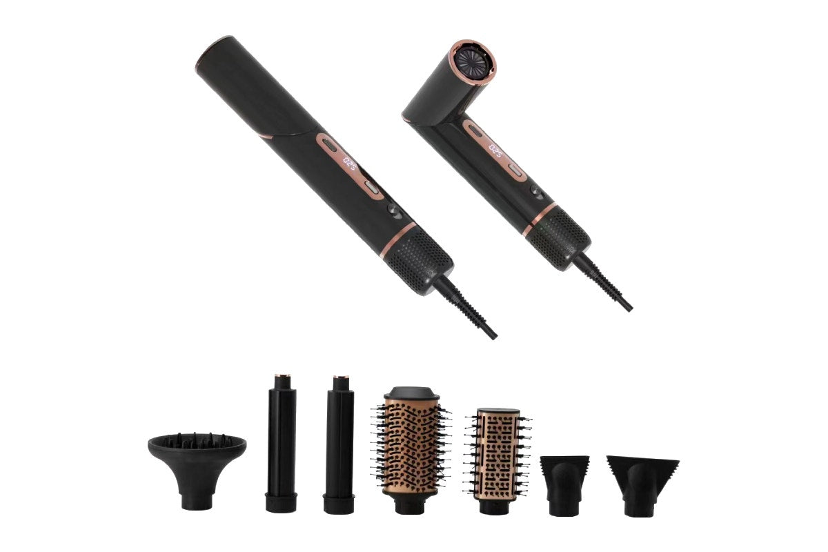 Kogan SalonPro 7-in-1 Hair Styler (Black)