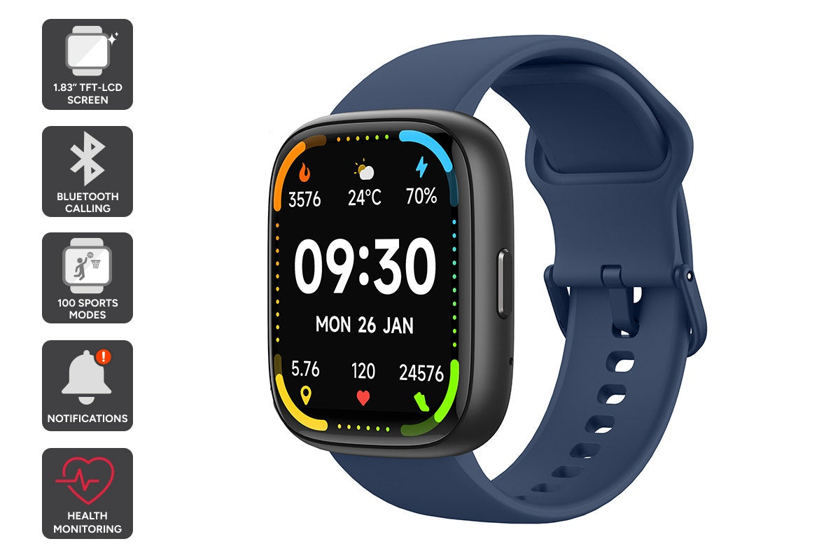 Kogan Active 4 SE Smart Watch (Admiral Blue)
