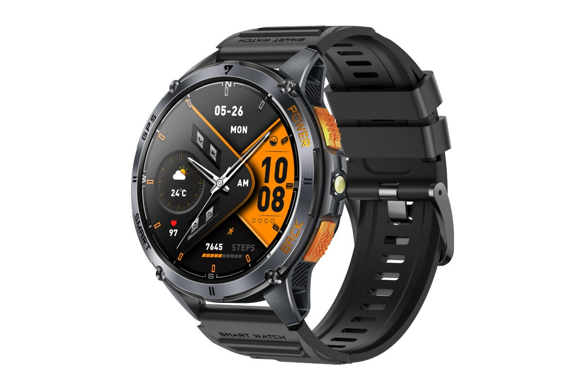 Kogan Active Tactical GPS Smart Sport Watch (Graphite)