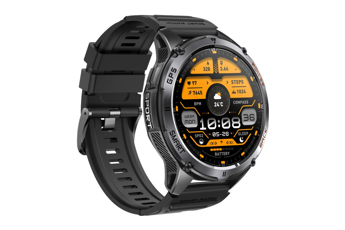 Kogan Active Tactical GPS Smart Sport Watch (Graphite)