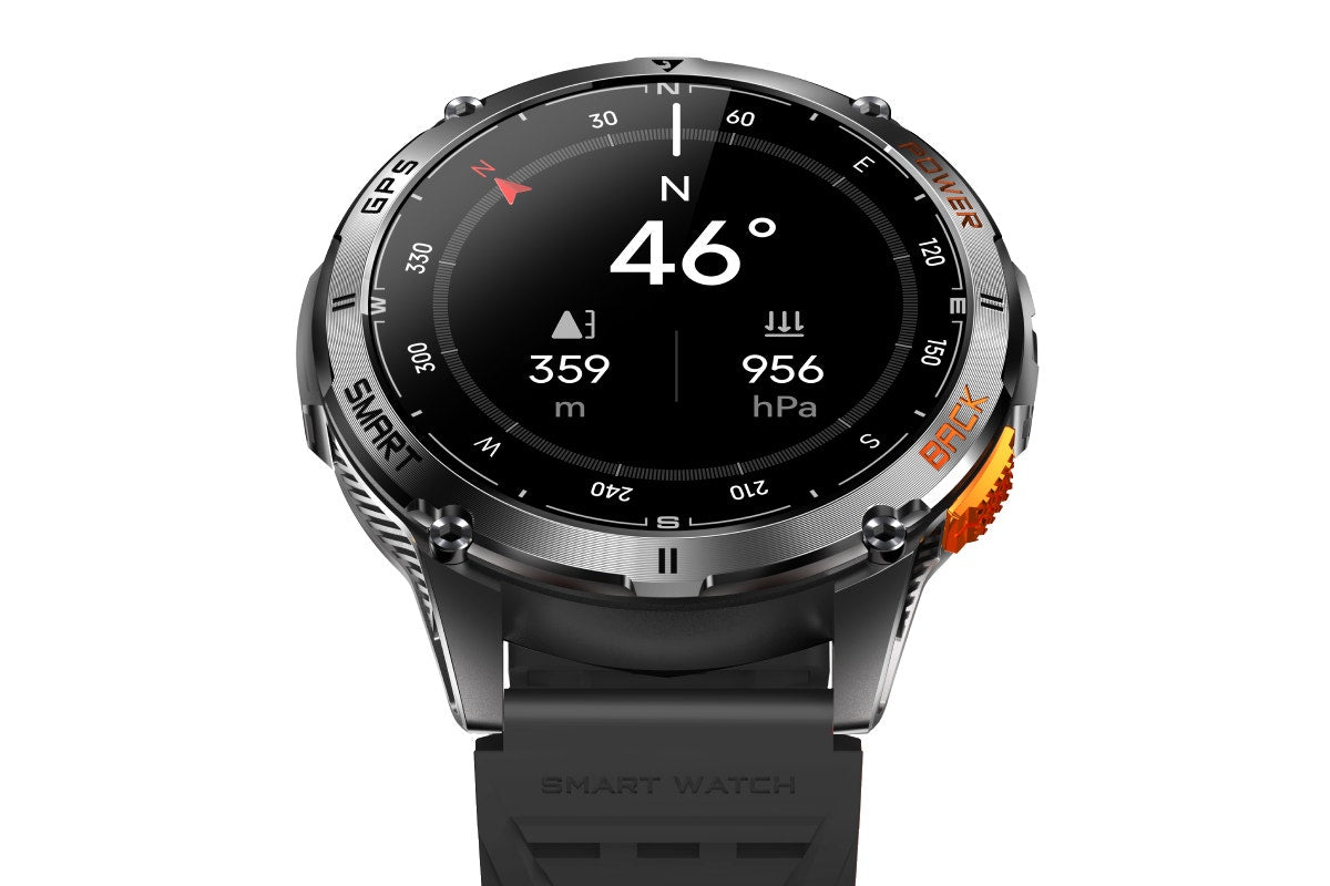 Kogan Active Tactical GPS Smart Sport Watch (Graphite)