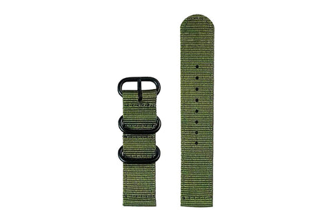Nylon Strap for Kogan Active Tactical GPS Smart Sport Watch (Ranger Green)