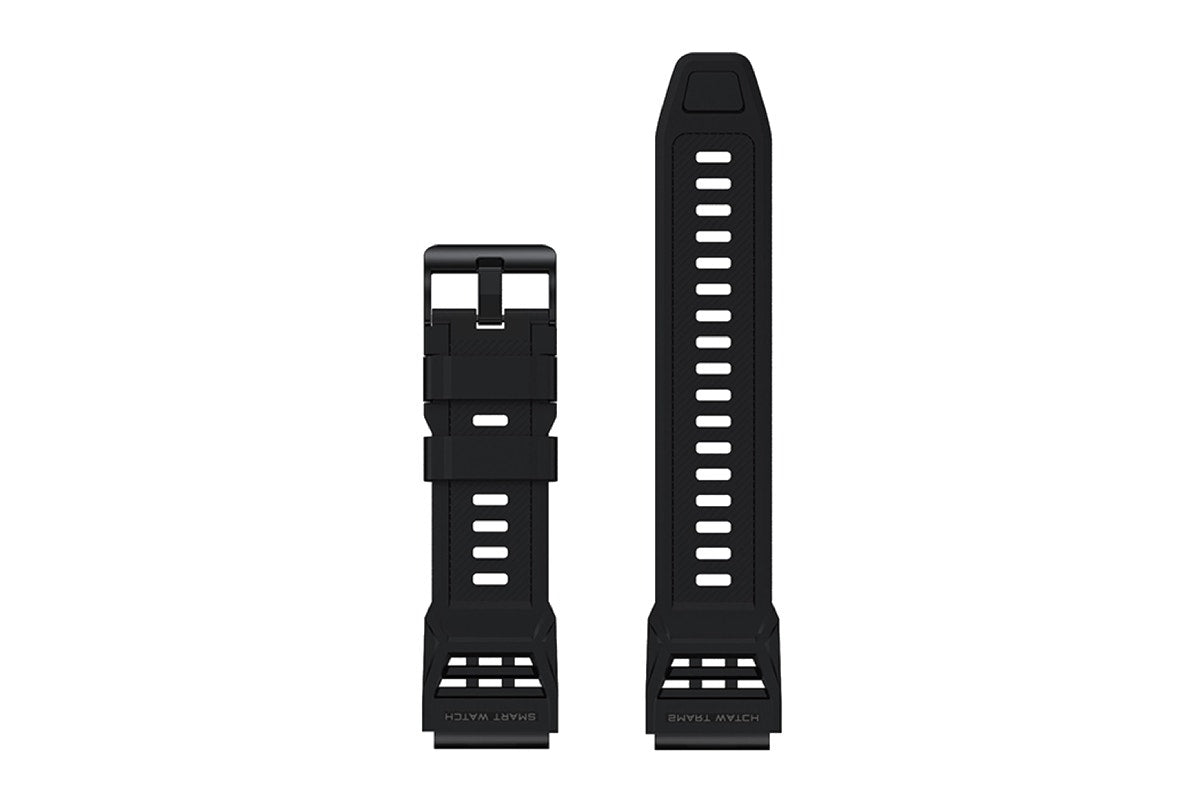 Silicone Strap for Kogan Active Tactical GPS Smart Sport Watch (Black)