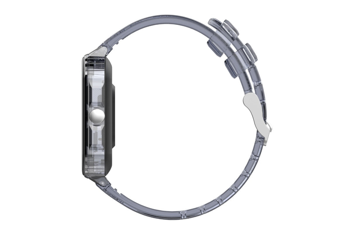Kogan Aura Smart Watch - Black Transparent)