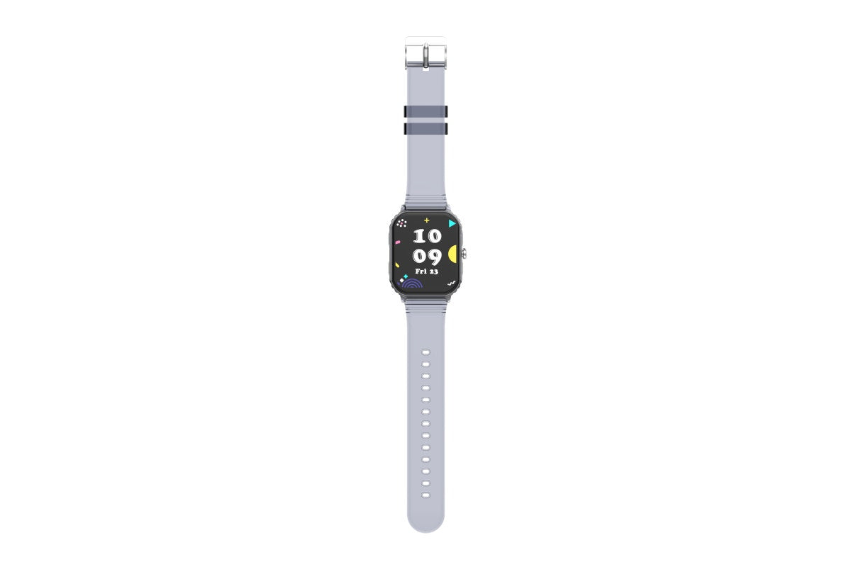 Kogan Aura Smart Watch - Black Transparent)