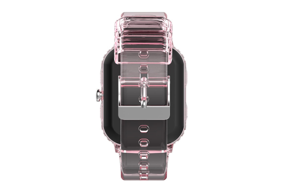 Kogan Aura Smart Watch - Pink Transparent)