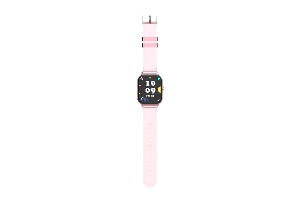 Kogan Aura Smart Watch - Pink Transparent)