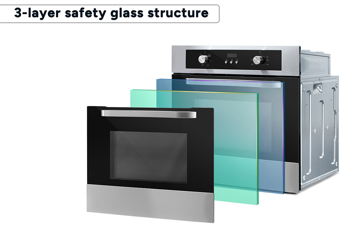 Kogan 60cm Electric Built-in Oven with Digital Timer - 5 Functions - SuperSaverAU - view 8