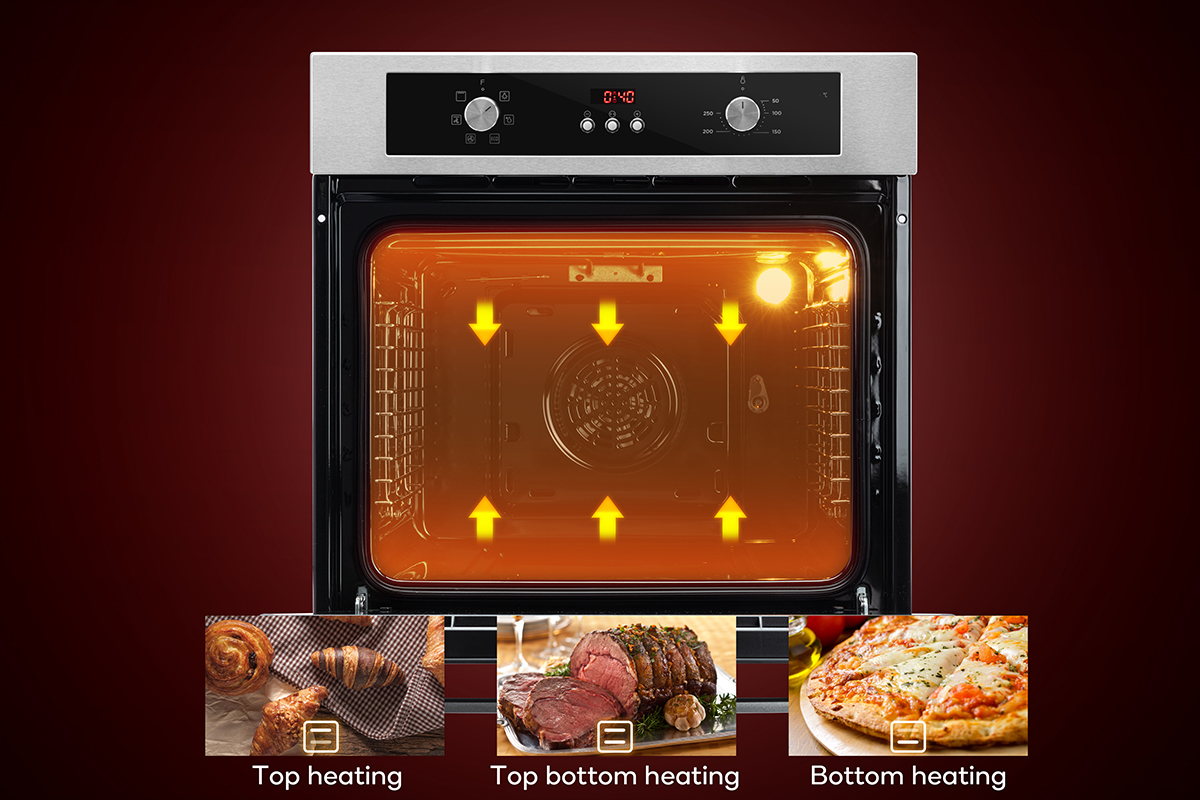 Kogan 60cm Electric Built-in Oven with Digital Timer - 5 Functions - SuperSaverAU - view 9
