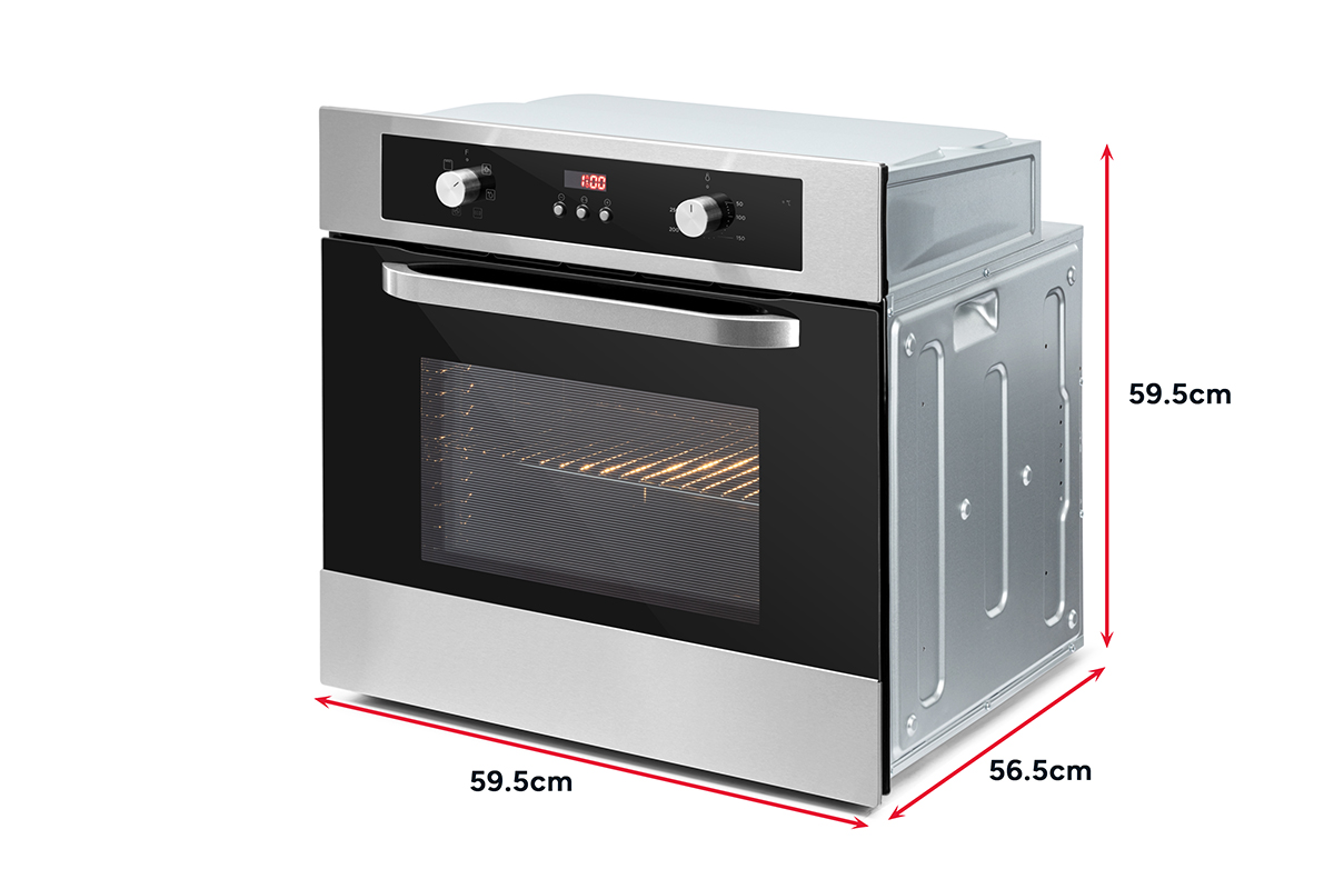Kogan 60cm Electric Built-in Oven with Digital Timer - 5 Functions - SuperSaverAU - view 10