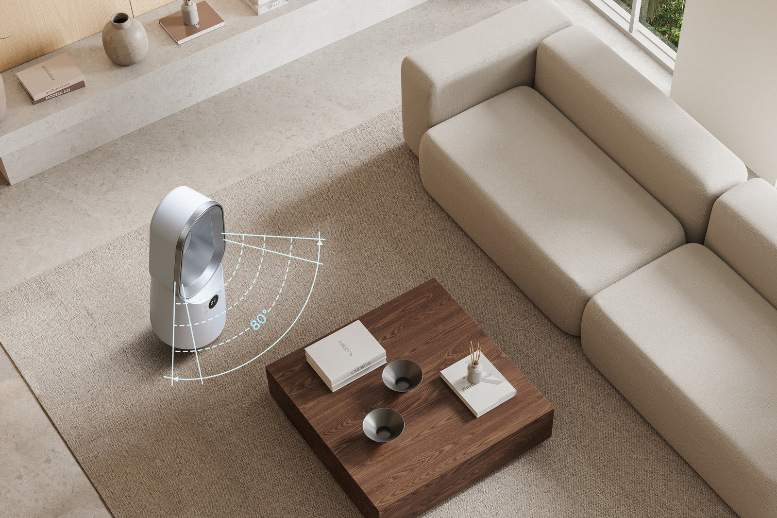 Kogan SmarterHome™ Bladeless Fan