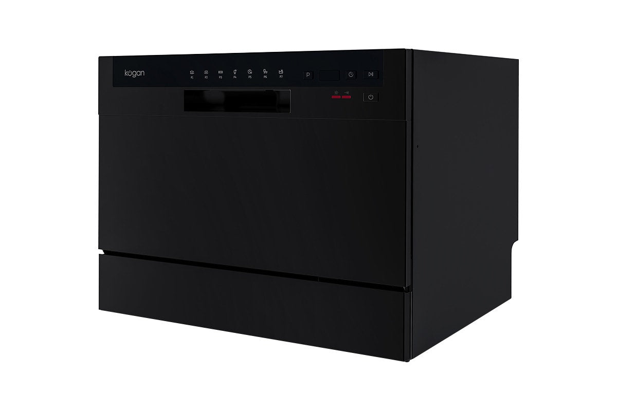 Kogan Benchtop Dishwasher (6 Place, Black)