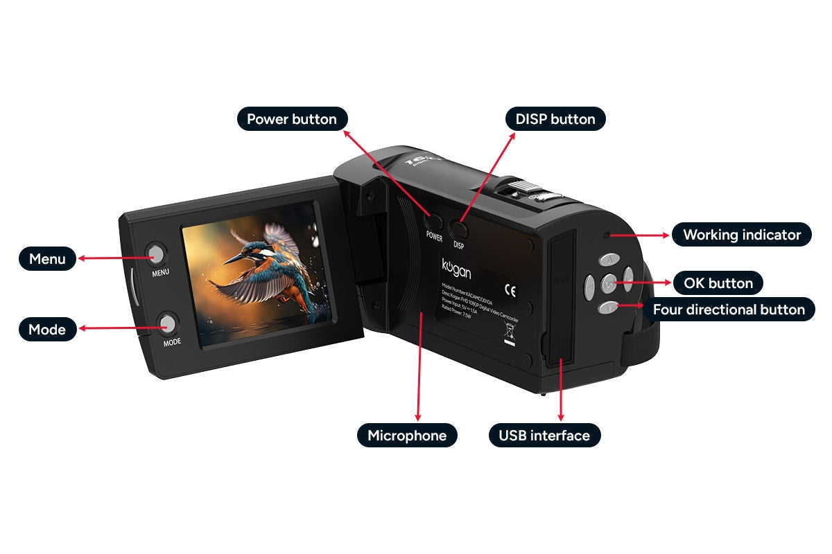 Kogan Full HD Digital Camcorder