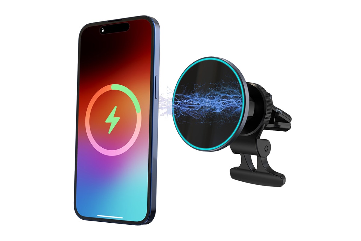 Kogan Qi2 15W Magsafe Compatible Wireless Car Charger