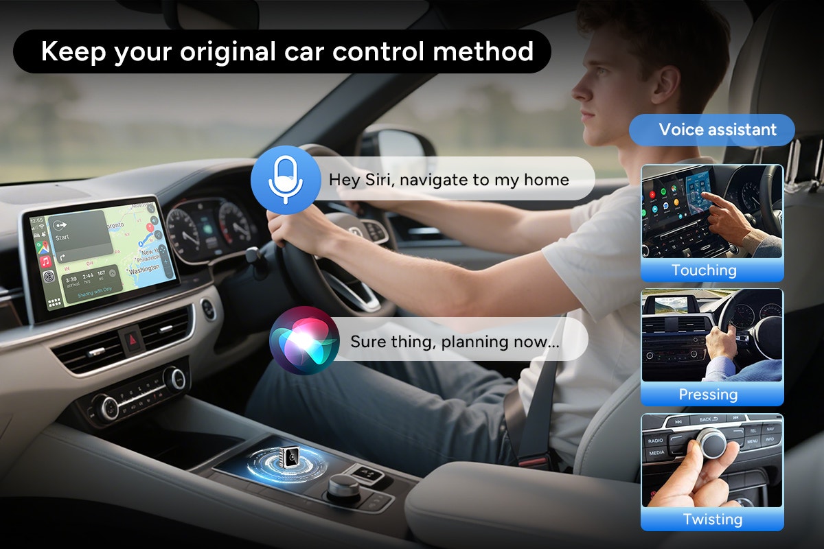 Kogan Wireless CarPlay Adapter for Apple Devices