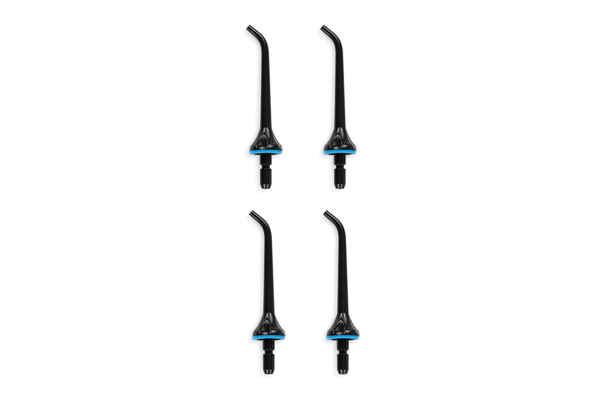 Replacement Tip for Kogan Cordless Advanced Water Flosser - Black, 4 Pack