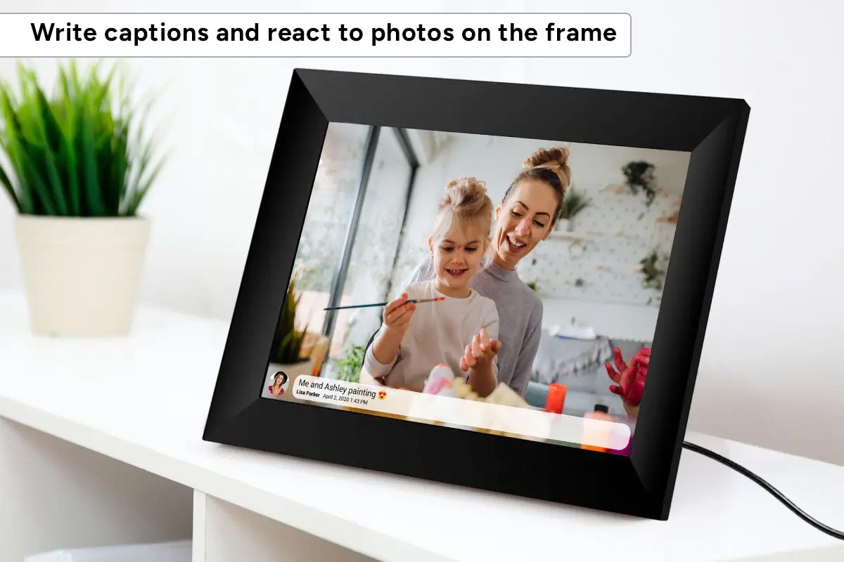 Kogan 10.1" Wi-Fi Digital Photo Frame with Frameo App - 32GB,Black - SuperSaverAU - view 6