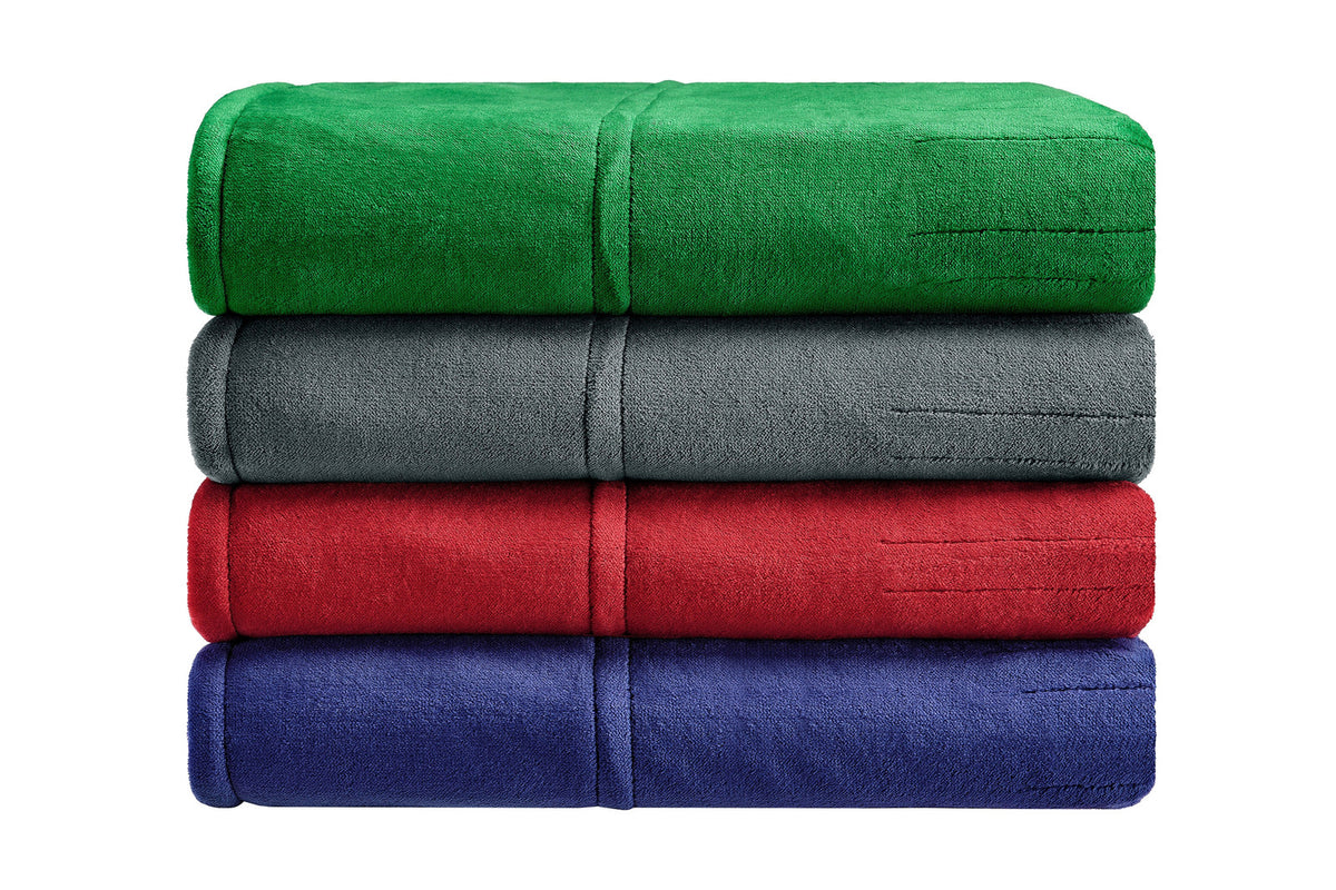 Kogan Washable Electric Heated Throw Blanket (Red, 160 x 130cm)