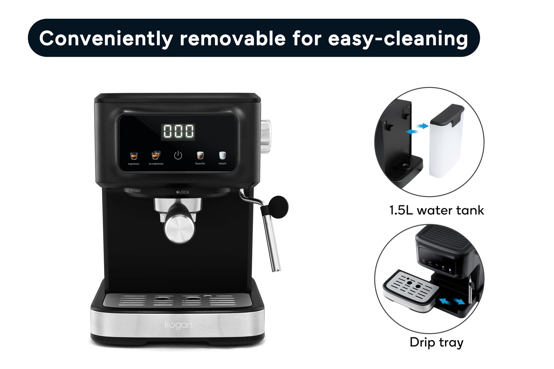 Kogan Espresso Coffee Machine