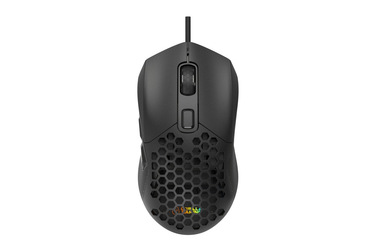 Gorilla Gaming GM121 RGB Ultralight Gaming Mouse - 67g)