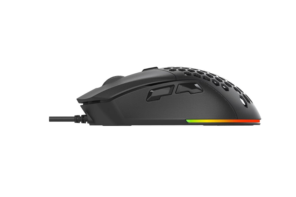 Gorilla Gaming GM121 RGB Ultralight Gaming Mouse - 67g)