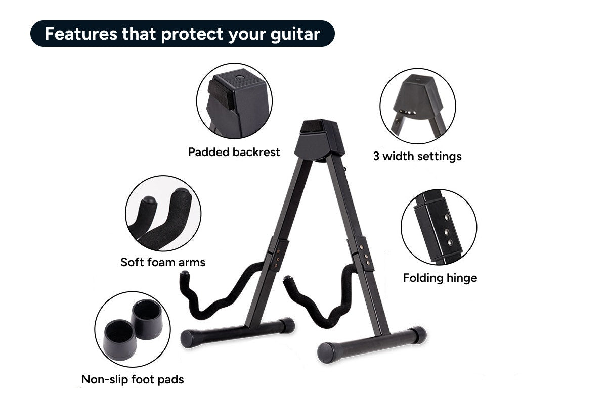 Kogan Folding A-Shape Guitar Stand