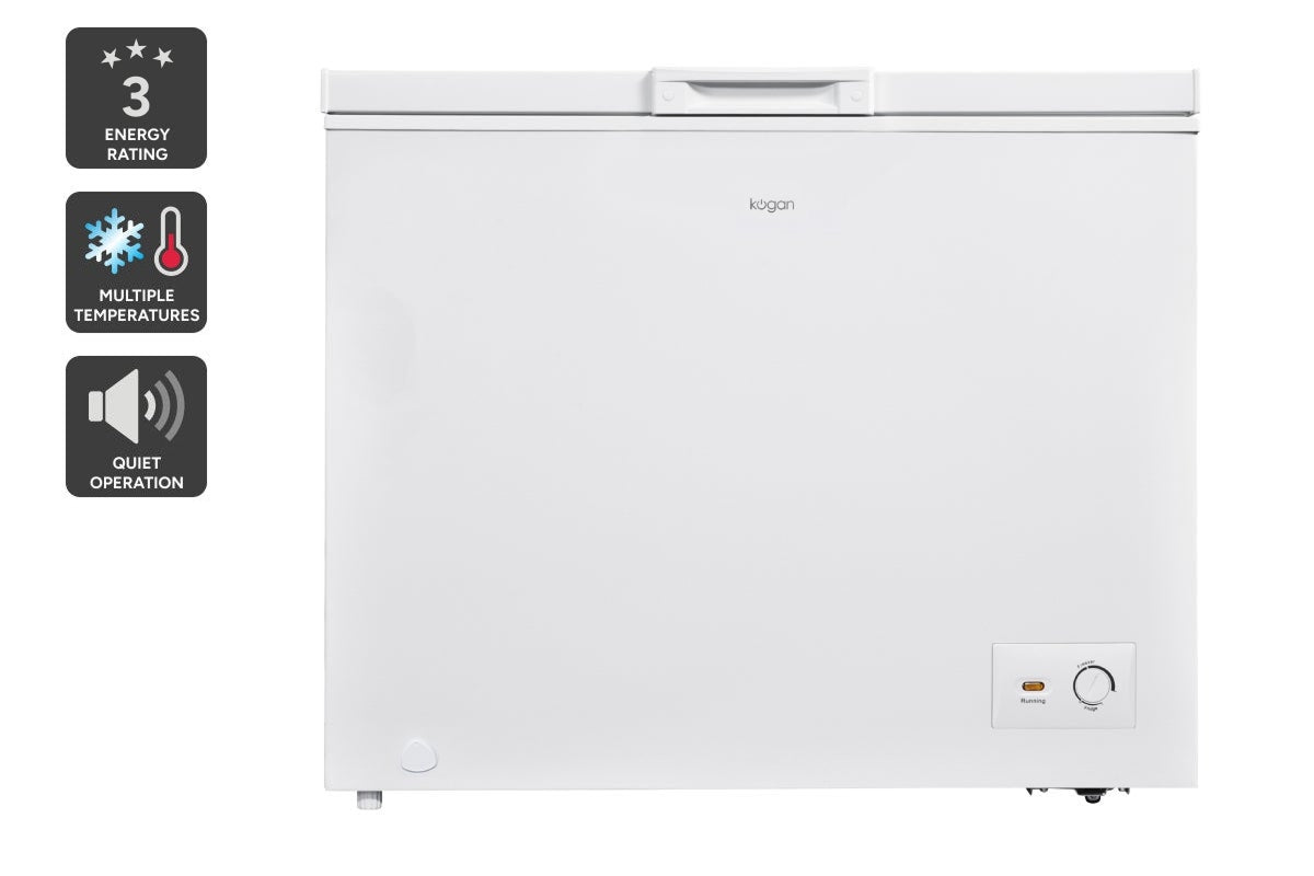 Kogan 246L Hybrid Chest Freezer (White)