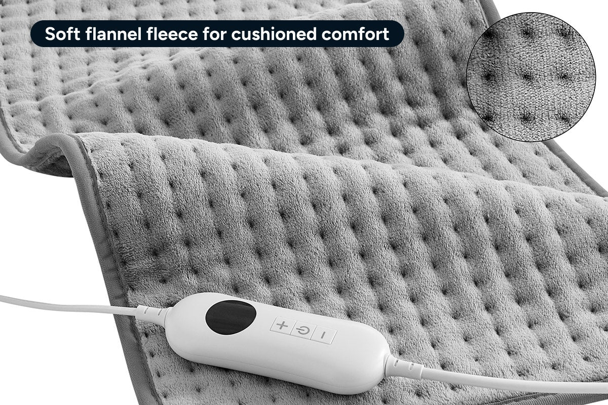 Kogan Electric Heating Pad (Charcoal, 35 x 60cm)