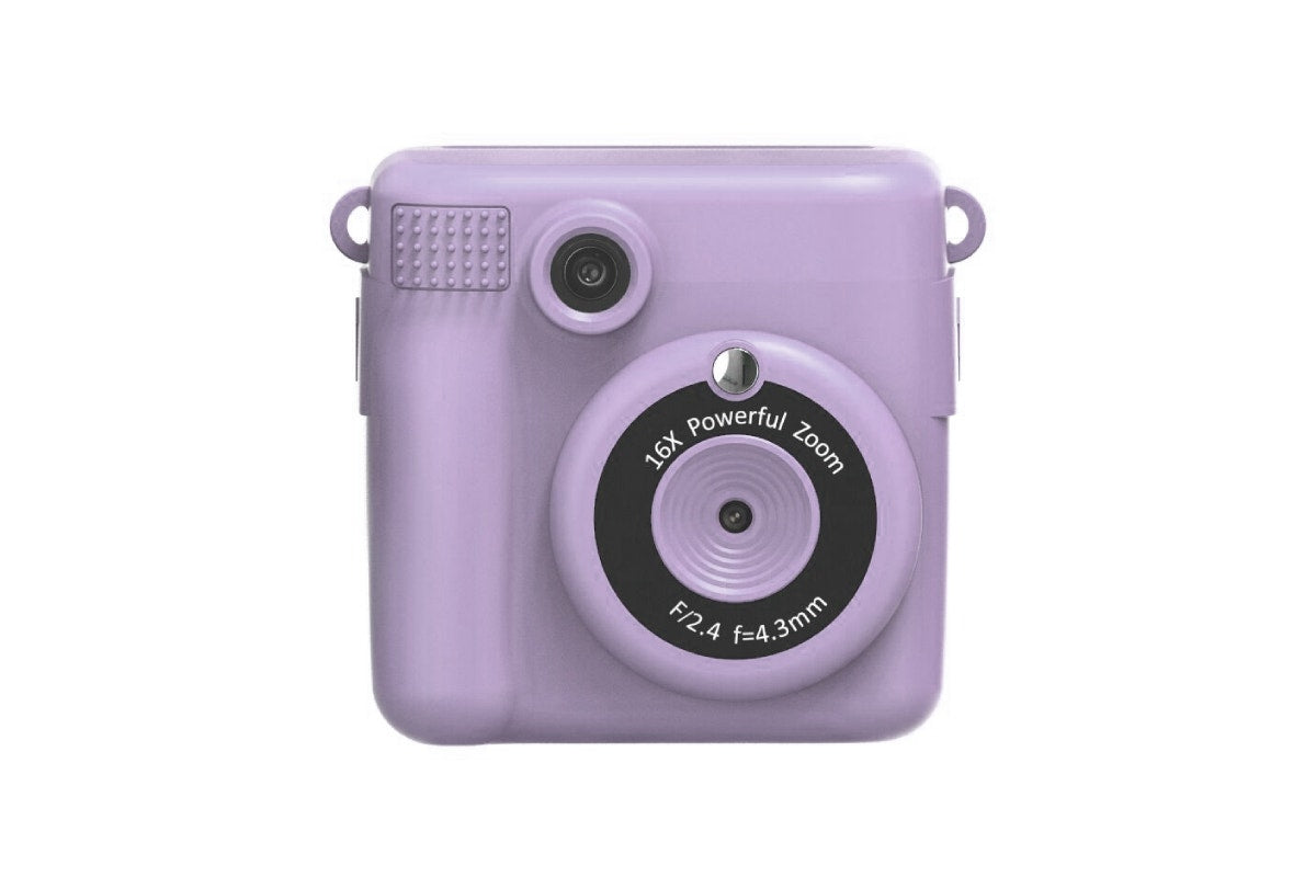 Kogan Kids Digital Instant Print Camera 1080p with 3 Rolls - Purple - SuperSaverAU - view 3