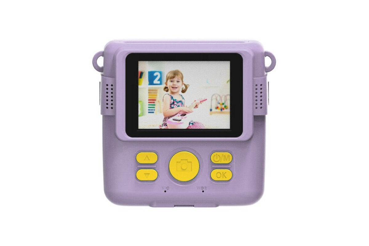 Kogan Kids Digital Instant Print Camera 1080p with 3 Rolls - Purple - SuperSaverAU - view 4