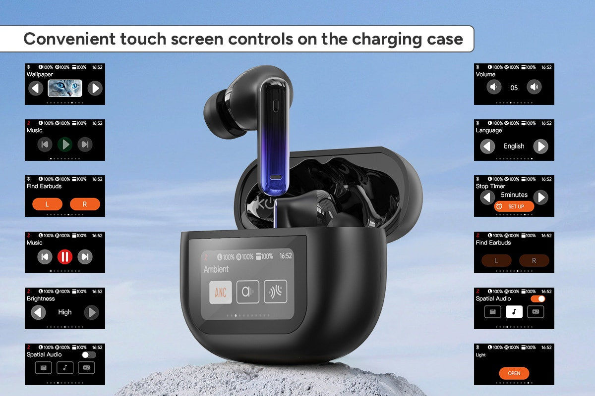 Kogan KM4 Noise Cancelling Earbuds with Touch Screen