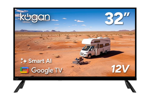 Kogan 32" LED Smart AI Google 12V TV - R98V