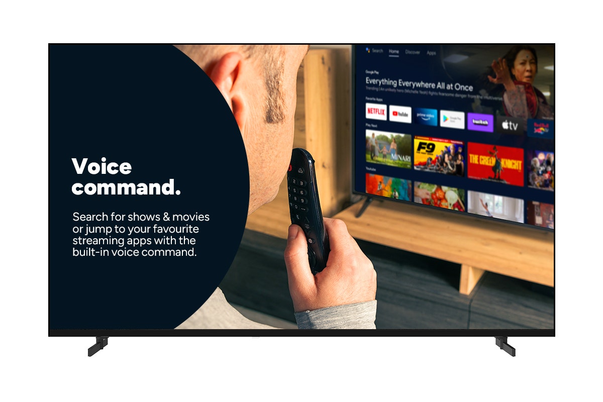Kogan 55" LED 4K Smart AI Google TV - U96V