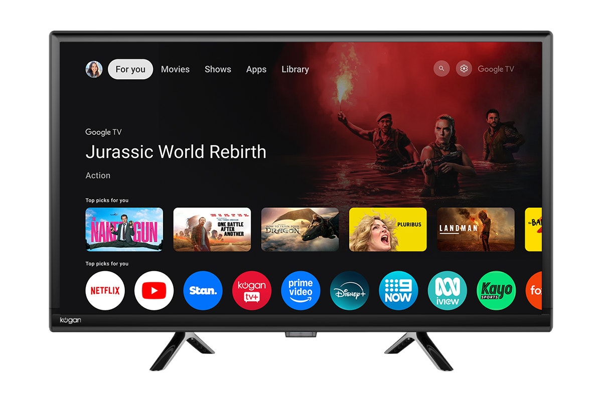 Kogan 24" LED Smart AI Google 12V TV - R98T