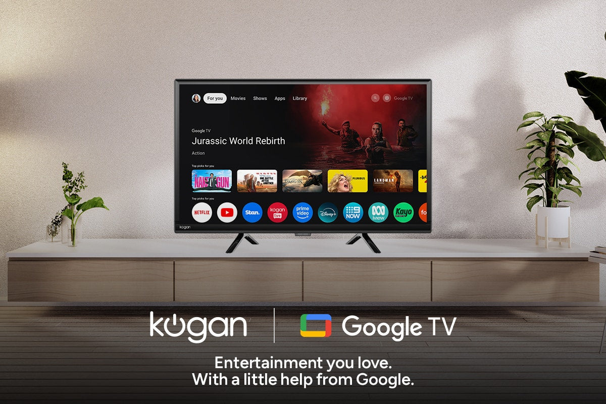 Kogan 24" LED Smart AI Google 12V TV - R98T