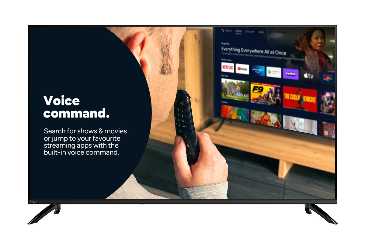 Kogan 55" LED 4K Smart AI Google TV - U95T