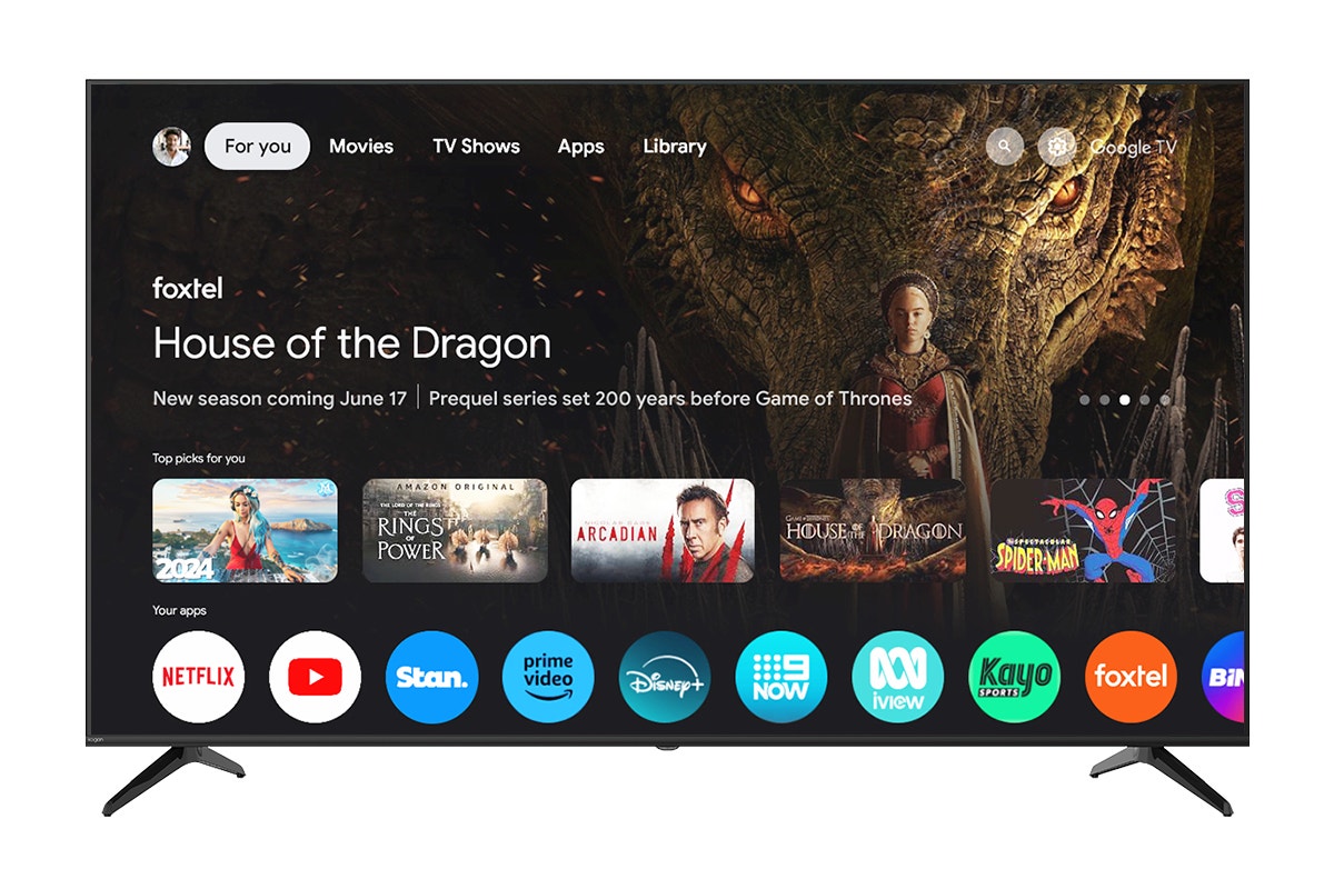 Kogan 75" LED 4K Smart AI Google TV - U95T
