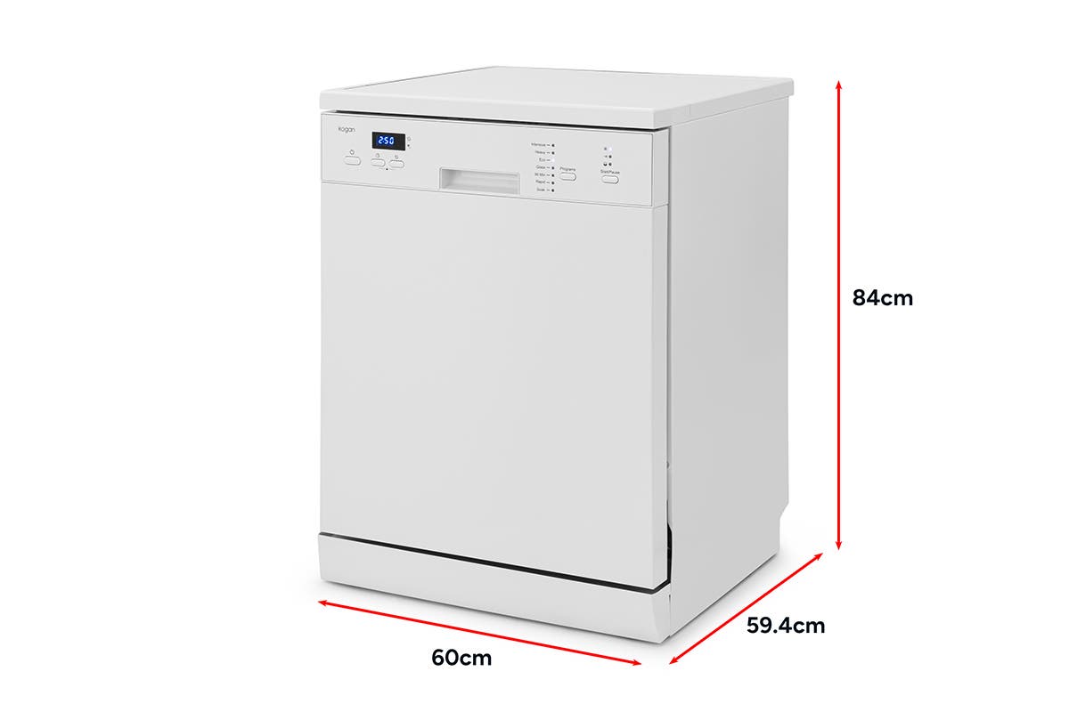 Kogan 60cm Freestanding Dishwasher (12 Place, White)