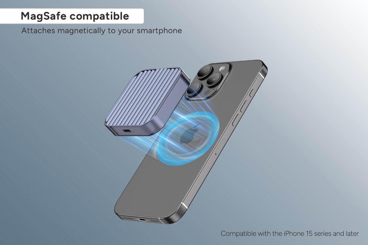 Kogan MagSafe-Compatible SSD Storage Enclosure for iPhone 15 and 16