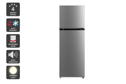 Kogan 338L Top Mount Fridge (Stainless Steel)