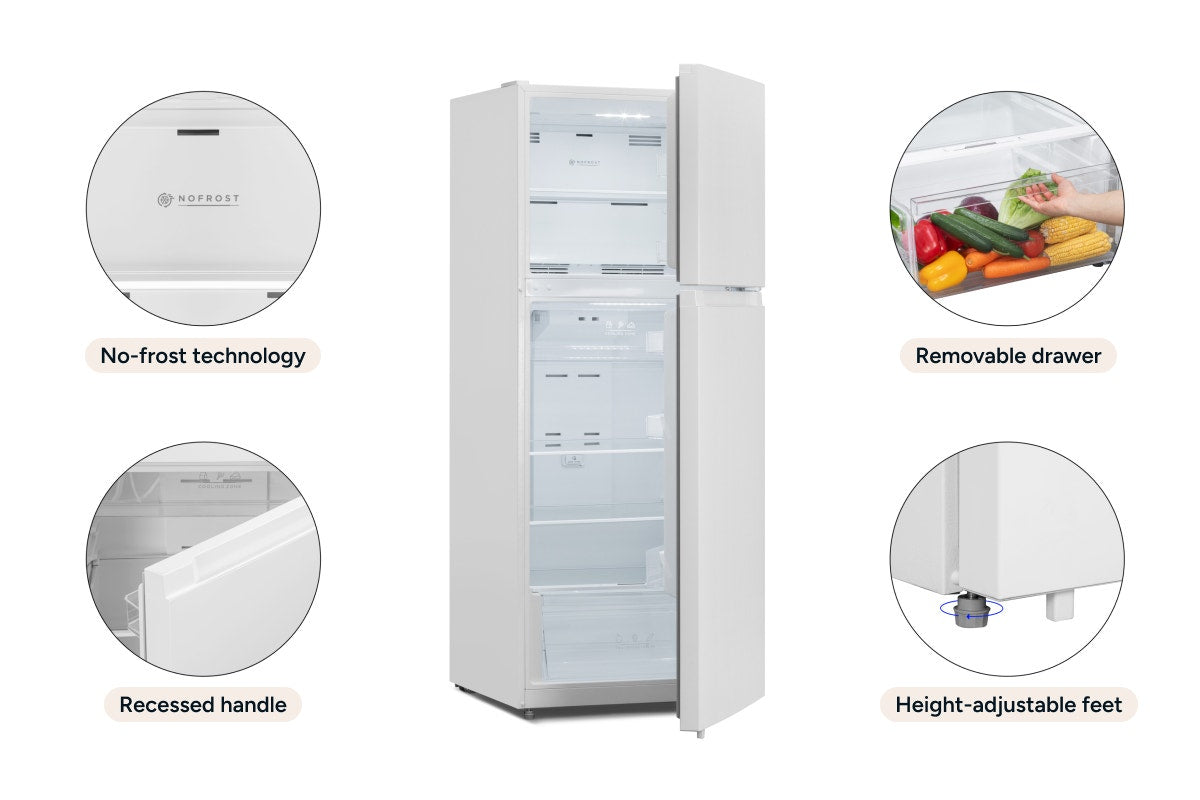 Kogan 413L Top Mount Fridge (White)
