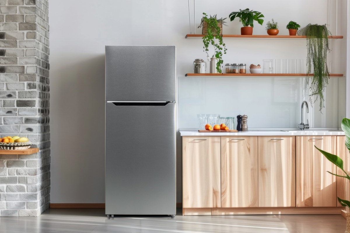 Kogan 413L Top Mount Fridge (Stainless Steel)