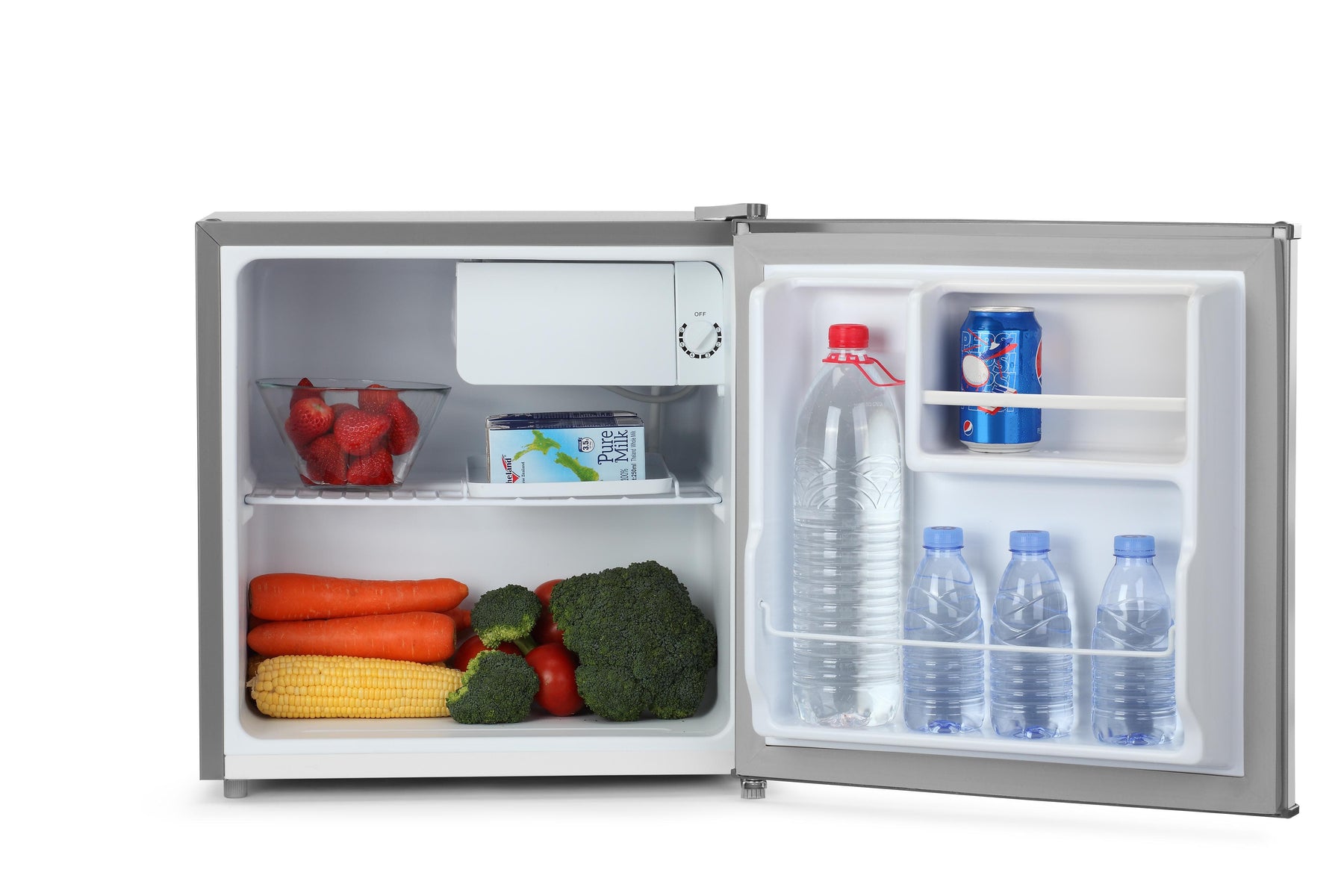 Kogan 43L Bar Fridge (Silver)