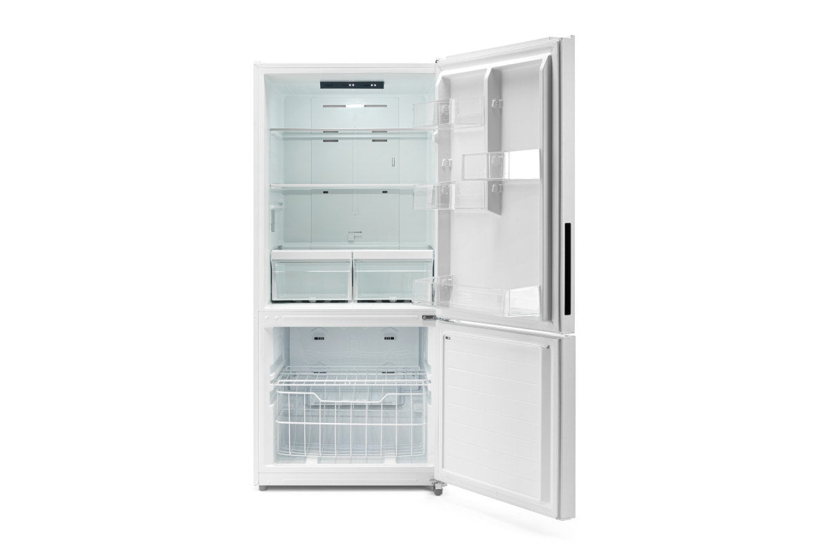 Kogan 529L Bottom Mount Fridge - White)