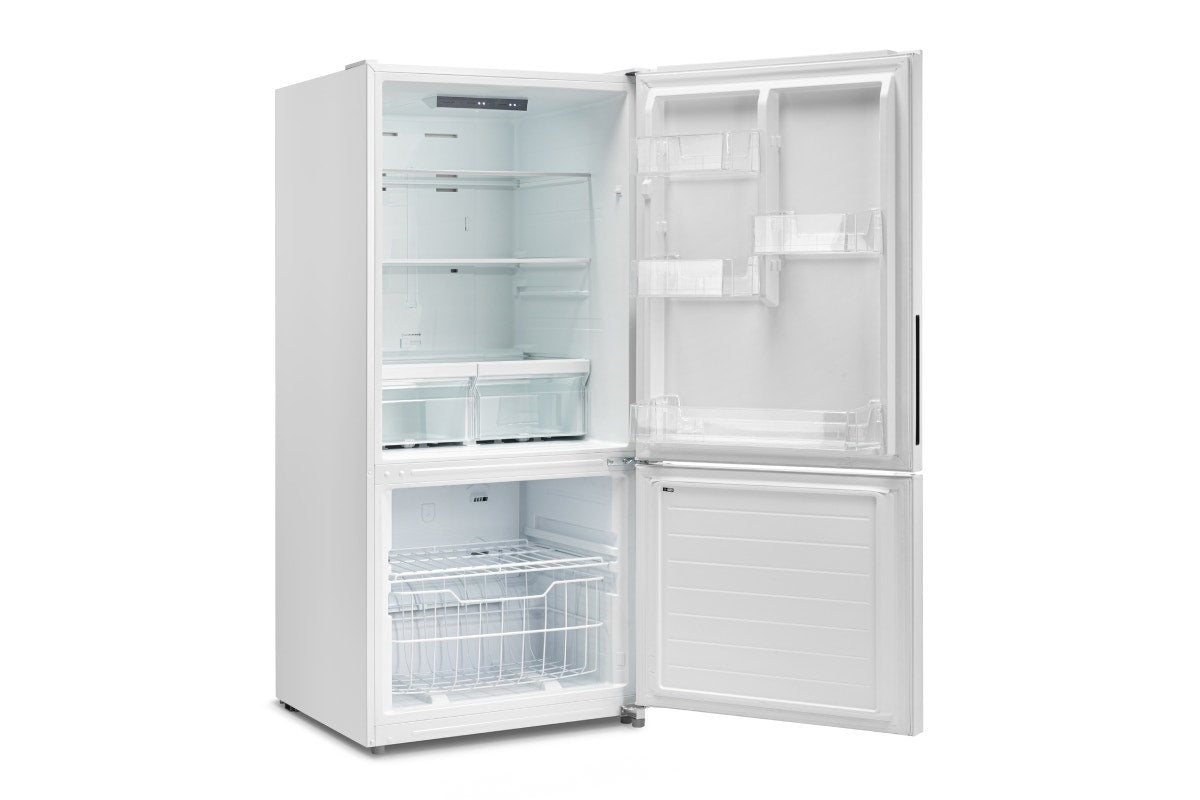 Kogan 529L Bottom Mount Fridge - White)