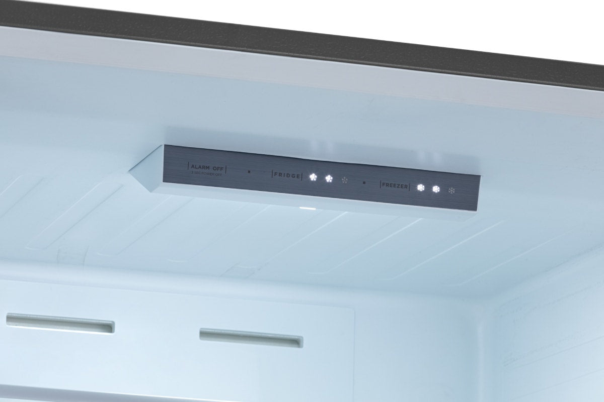 Kogan 529L Bottom Mount Fridge - Stainless Steel)