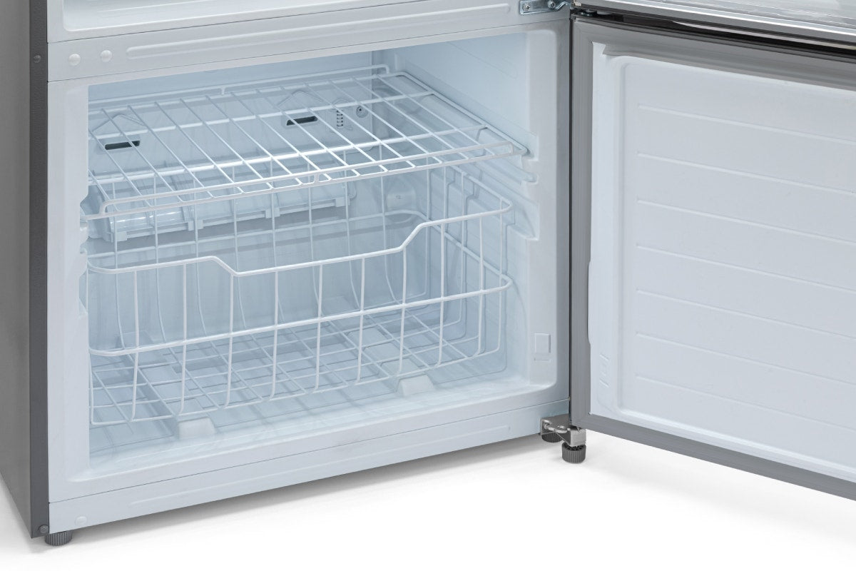 Kogan 529L Bottom Mount Fridge - Stainless Steel)