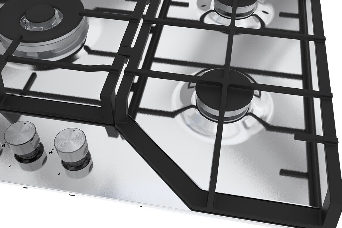 Kogan Gas Cooktop (Stainless Steel, 90cm)
