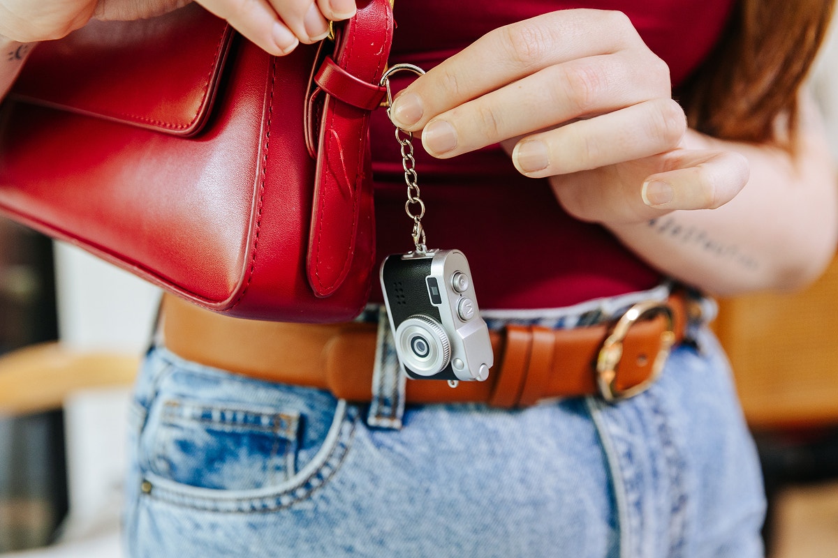 Kogan Mini Keychain Digital Camera (Black)