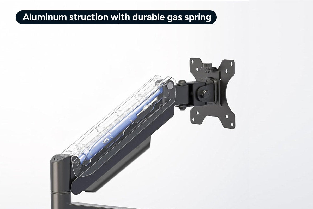 Kogan Full Motion Gas Spring Dual Monitor Arm for 17" - 32" Monitors